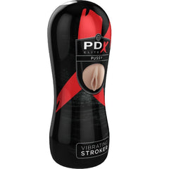 PDX ELITE - VIBRATING PUSSY STROKER - 53Xshop