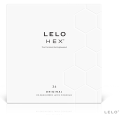 LELO - HEX CONDOM BOX 36 UNITS - 53Xshop