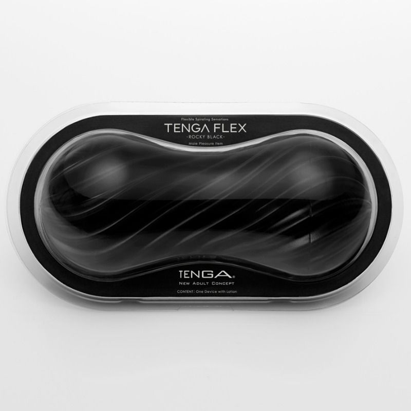 TENGA - FLEX MALE MASTUBADOR BLACK - 53Xshop