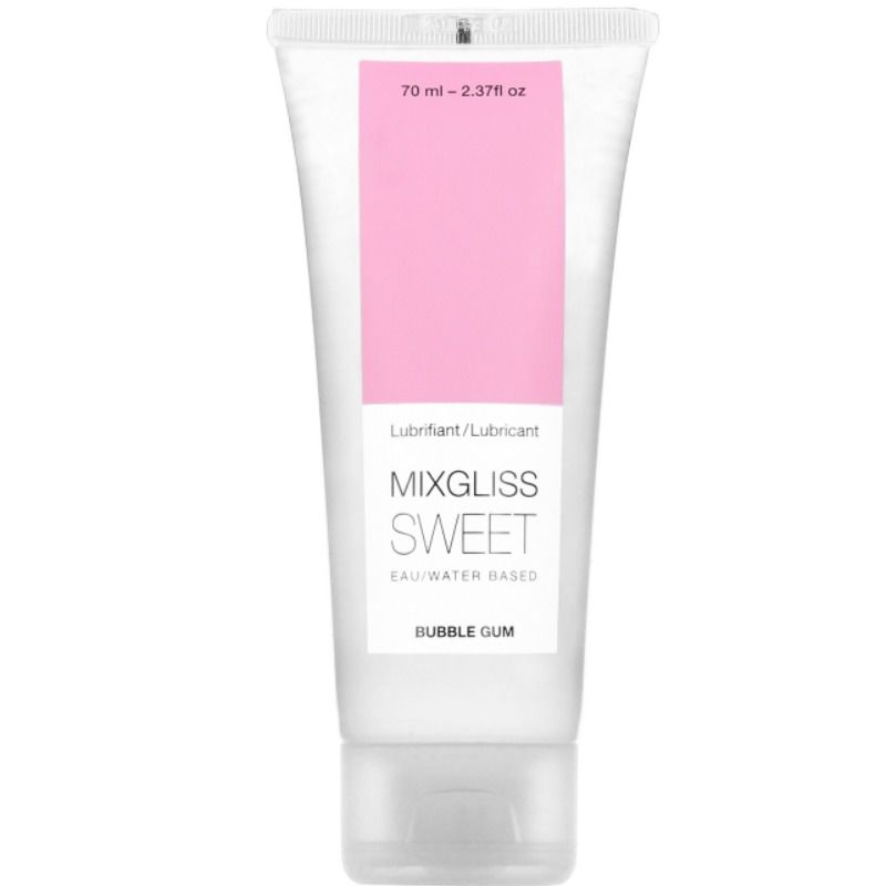MIXGLISS - WATER BASED LUBRICANT GUM FLAVOR 70 ML - 53Xshop