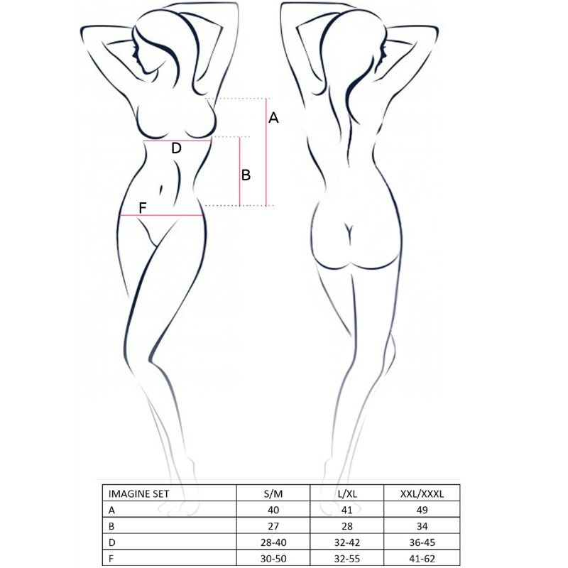 PASSION - WOMAN IMAGINE SET SIZE S/M - 53Xshop