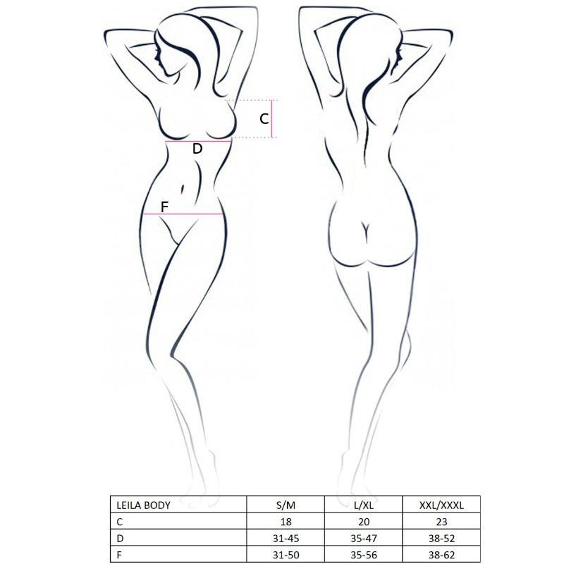 PASSION - WOMAN LEILA TEDDY BEIGE SIZE S/M - 53Xshop