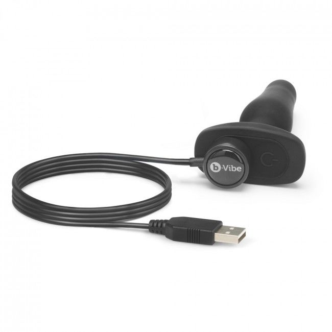 B-VIBE - NOVICE REMOTE CONTROL ANAL PLUG BLACK - 53Xshop