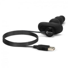 B-VIBE - TRIPLET ANAL REMOTE CONTROL BEADS BLACK - 53Xshop