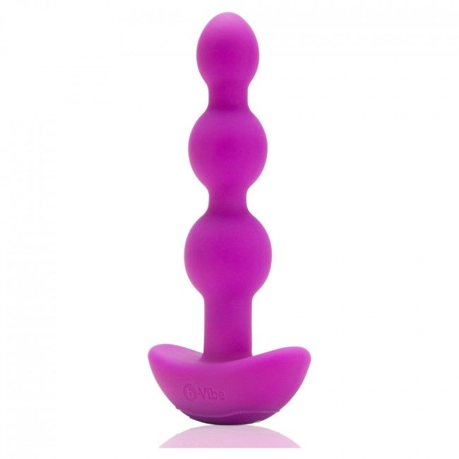 B-VIBE - TRIPLET ANAL REMOTE CONTROL BEADS PINK - 53Xshop