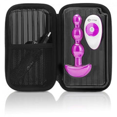 B-VIBE - TRIPLET ANAL REMOTE CONTROL BEADS PINK - 53Xshop