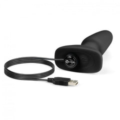 B-VIBE - RIMMING REMOTE CONTROL ANAL PLUG 2 BLACK - 53Xshop