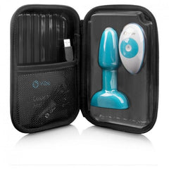 B-VIBE - RIMMING REMOTE CONTROL ANAL PLUG PETITE TEAL - 53Xshop