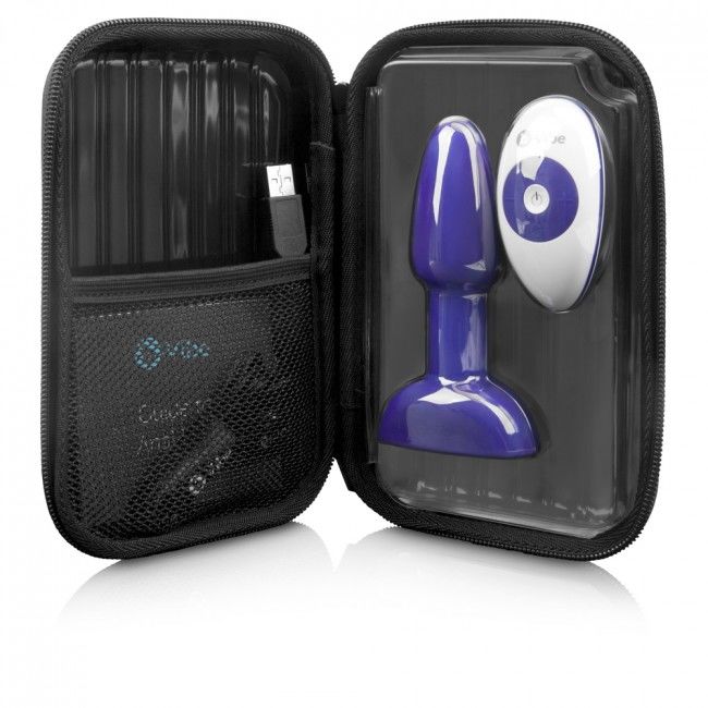 B-VIBE - RIMMING REMOTE CONTROL ANAL PLUG PETITE LILAC - 53Xshop