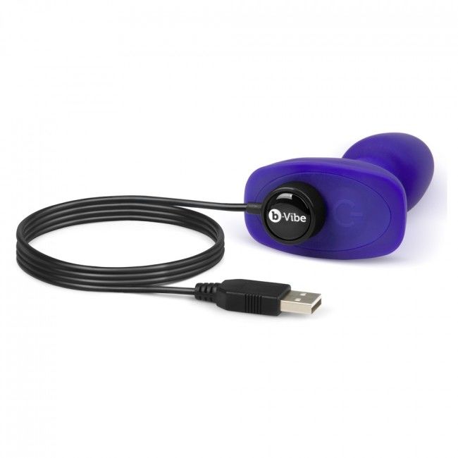 B-VIBE - RIMMING REMOTE CONTROL ANAL PLUG PETITE LILAC - 53Xshop
