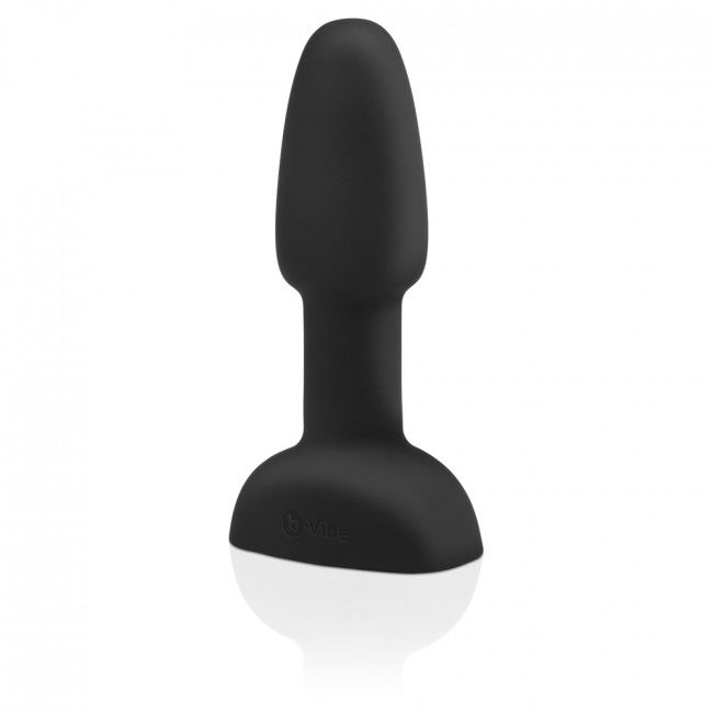 B-VIBE - RIMMING REMOTE CONTROL ANAL PLUG PETITE BLACK - 53Xshop