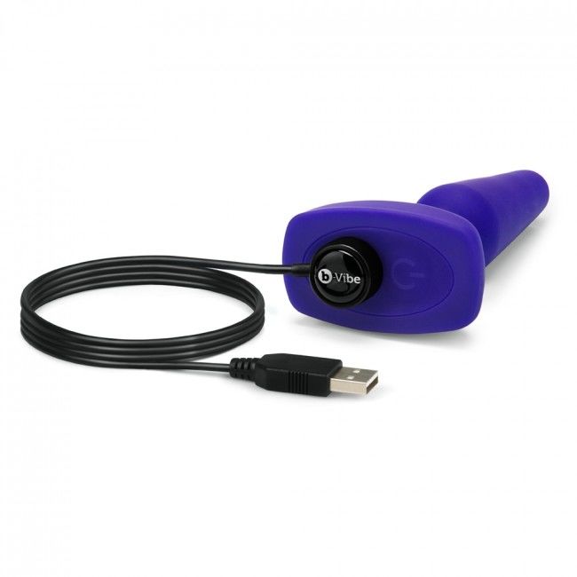 B-VIBE - TRIO REMOTE CONTROL PLUG ANAL LILAC - 53Xshop