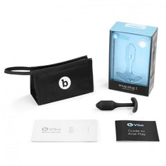 B-VIBE - SNUG PLUG 1 BLACK - 53Xshop