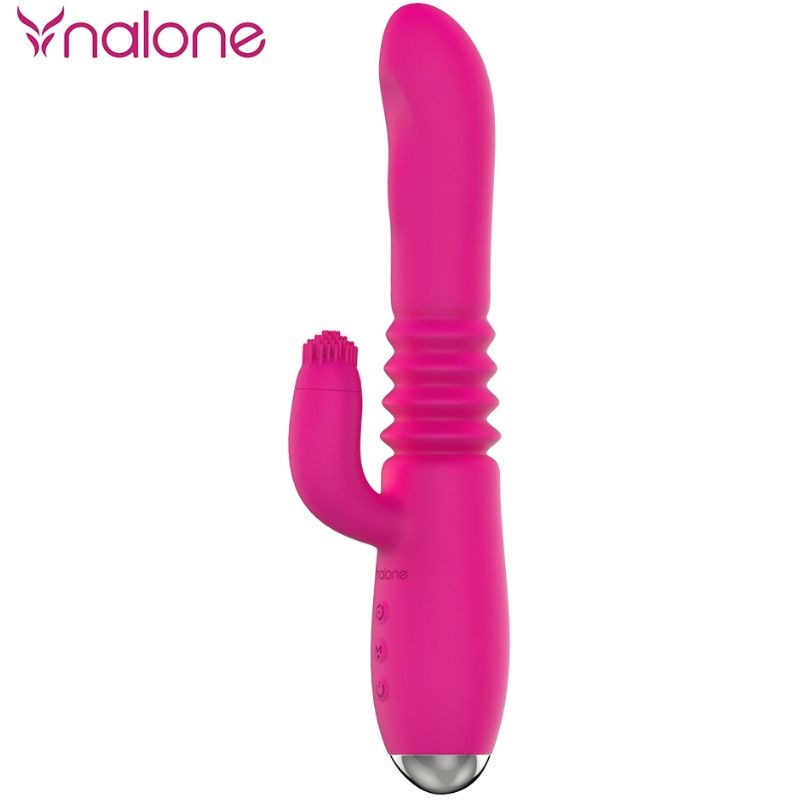 NALONE - UP&DOWN AND RABBIT VIBRATOR WITH ROTATION - 53Xshop