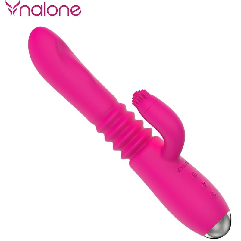 NALONE - UP&DOWN AND RABBIT VIBRATOR WITH ROTATION - 53Xshop