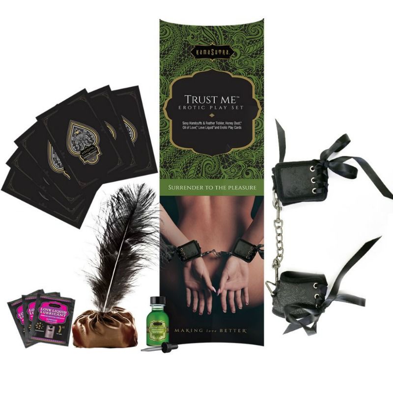 KAMASUTRA TRUST ME EROTIC PLAYSET - 53Xshop