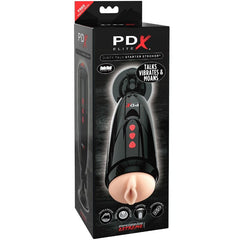PDX ELITE - DIRTY TALK STARTER STROKER - 53Xshop