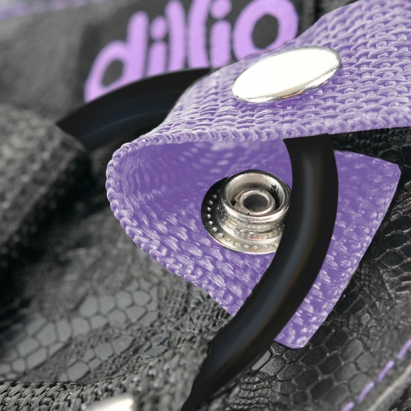 DILLIO - 7 INCH STRAP-ON  SUSPENDER HARNESS SET - 53Xshop