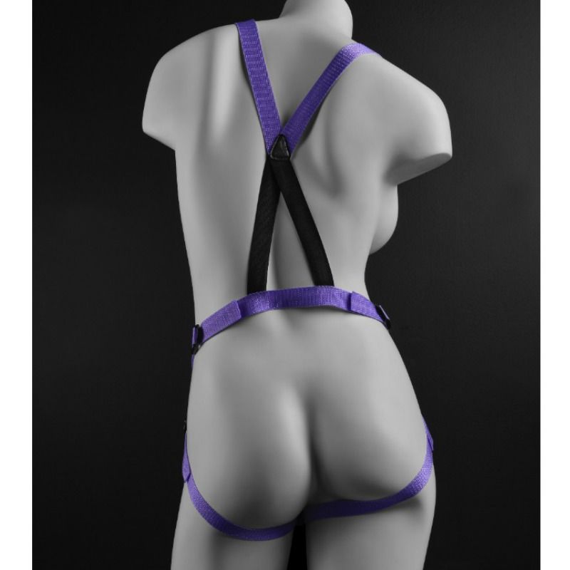 DILLIO - 7 INCH STRAP-ON  SUSPENDER HARNESS SET - 53Xshop