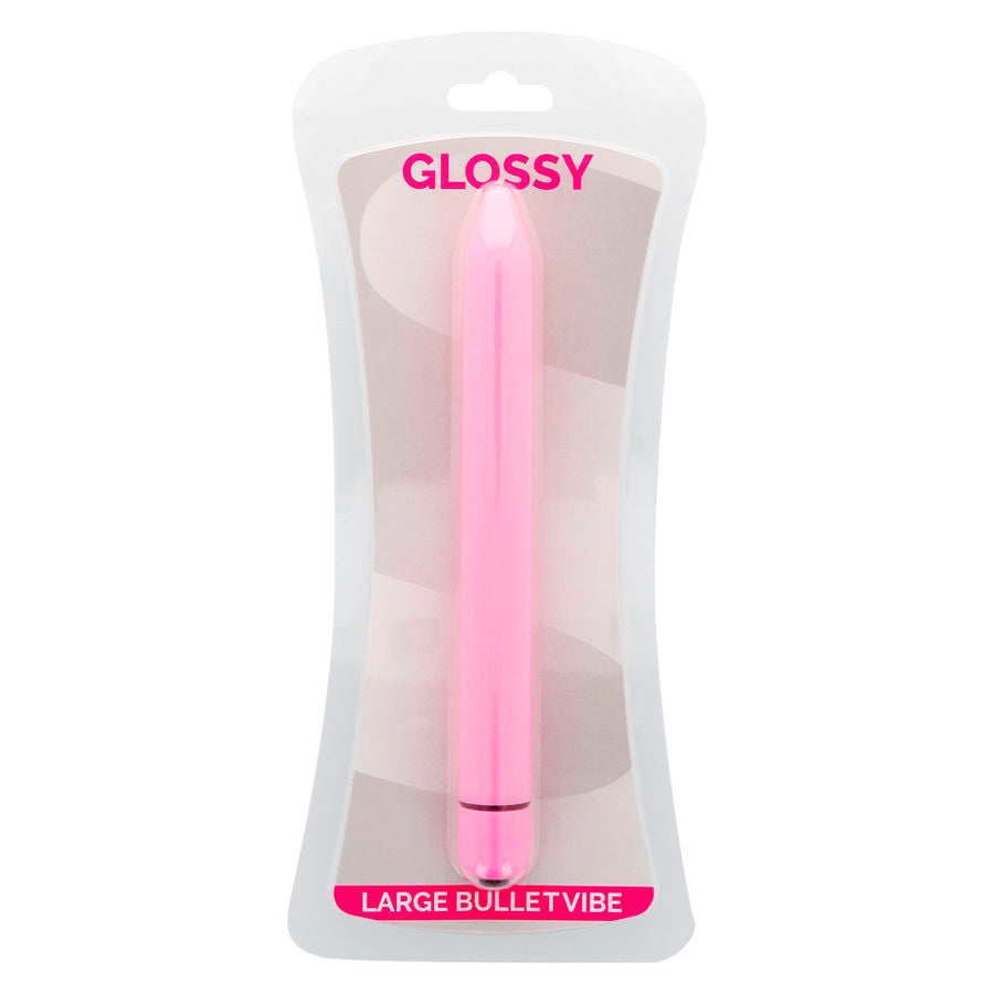 GLOSSY - SLIM VIBRATOR PINK - 53Xshop