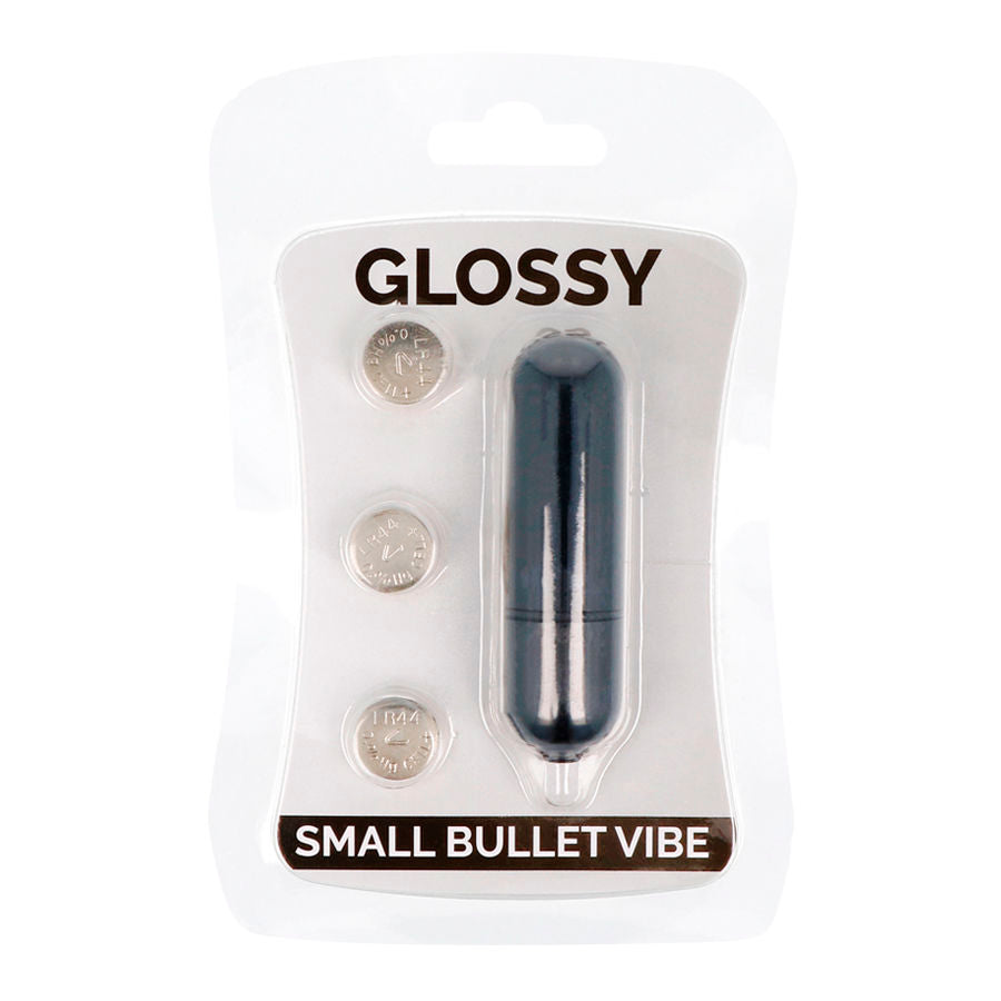 GLOSSY - SMALL BULLET VIBE BLACK - 53Xshop