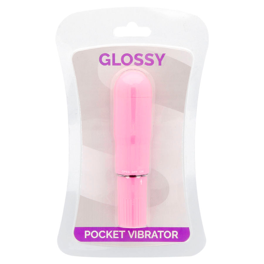 GLOSSY - POCKET VIBRATOR DEEP ROSE - 53Xshop