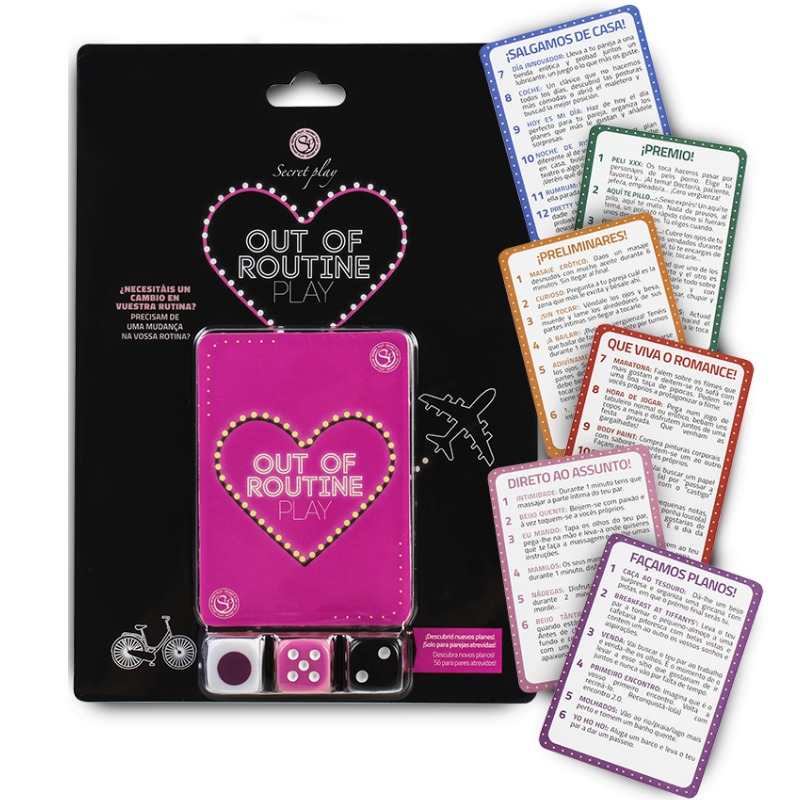 SECRETPLAY - GAME CHANGE YOUR ROUTINE OUT OF ROUTINE VERSION (ES/EN) - 53Xshop
