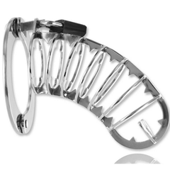 METAL HARD - PENIS CAGE WITH SECURITY LOCK 14 CM - 53Xshop
