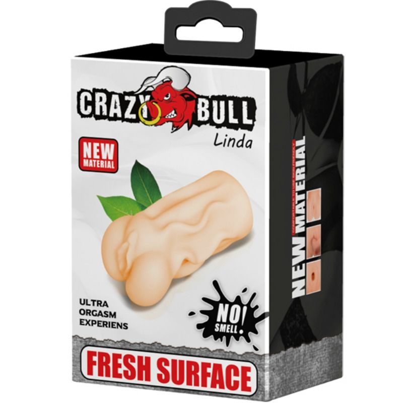 CRAZY BULL - LINDA VAGINA MASTURBATOR 13.7 CM - 53Xshop