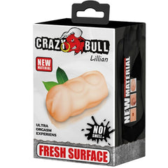CRAZY BULL - LILLIAN VAGINA MASTURBATOR 13 CM - 53Xshop