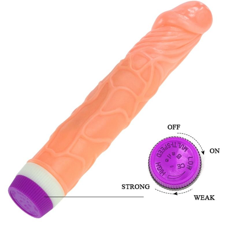 BAILE - WAVES OF PLEASURE REALISTIC VIBRATING 22.5 CM - 53Xshop