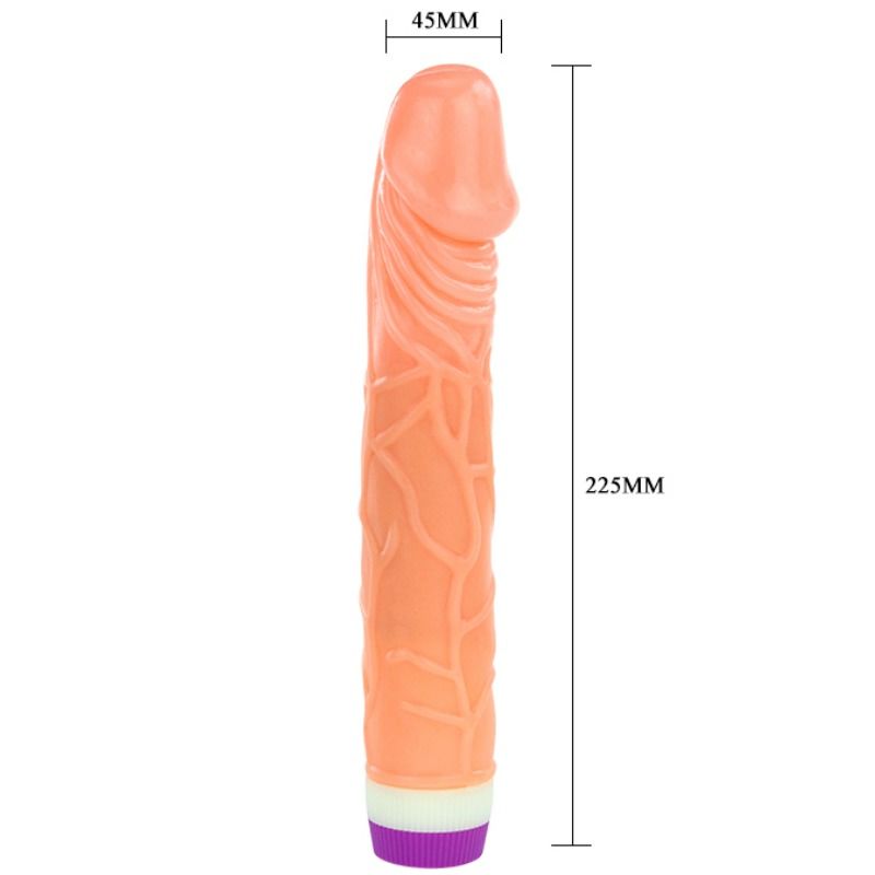 BAILE - WAVES OF PLEASURE REALISTIC VIBRATING 22.5 CM - 53Xshop