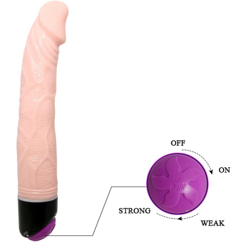 BAILE - ADOUR BAILE - CLUB REALISTIC VIBRATOR 23 CM NATURAL - 53Xshop