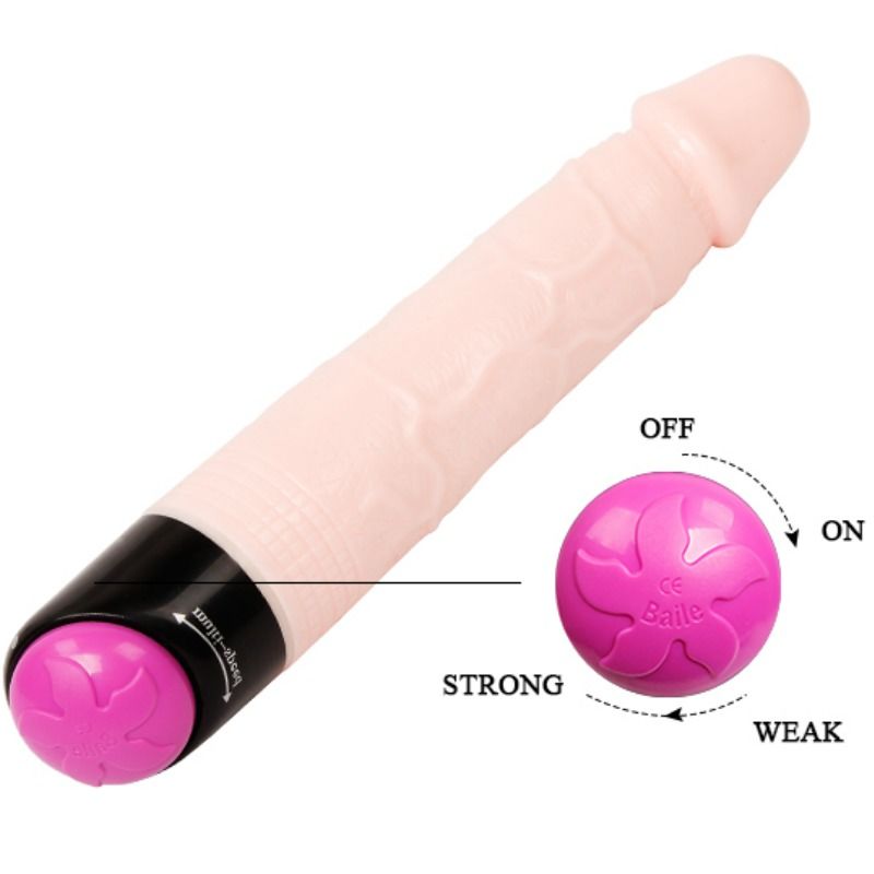 BAILE - COLORFUL SEX VIBRATION AND ROTATION 24 CM - 53Xshop