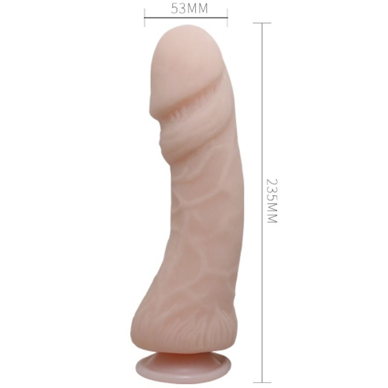 BAILE - THE BIG PENIS DILDO WITH NATURAL VIBRATION 23.5 CM - 53Xshop