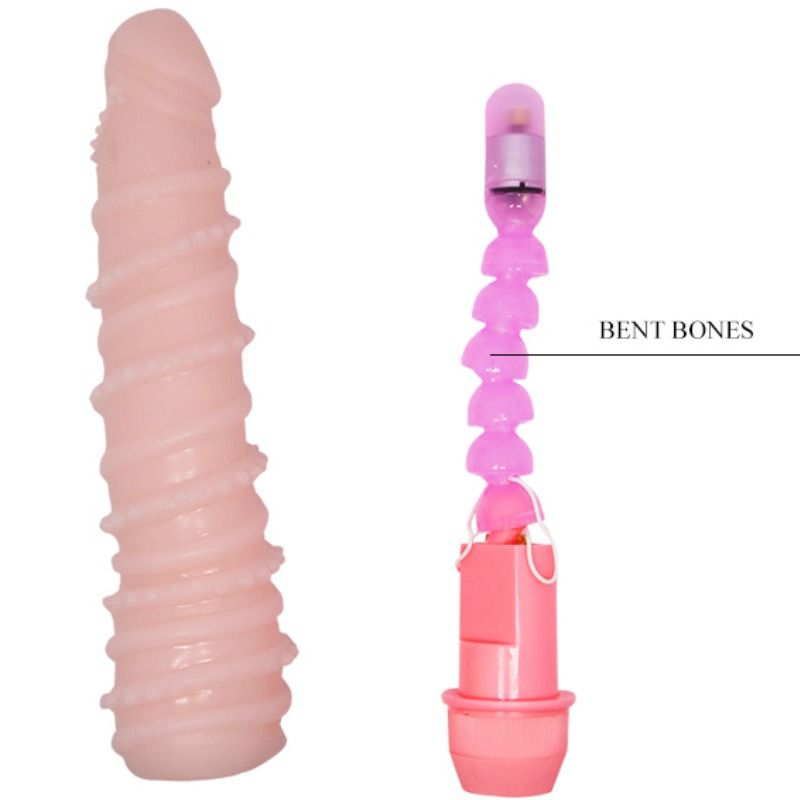 BAILE - FLEXI VIBE SENSUAL SPIRAL VIBRATOR 19.5 CM - 53Xshop