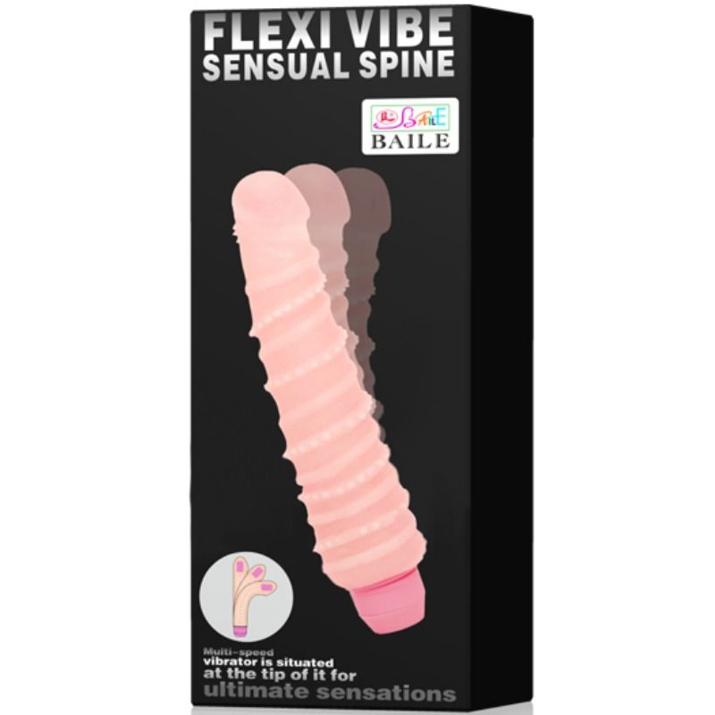 BAILE - FLEXI VIBE SENSUAL SPIRAL VIBRATOR 19.5 CM - 53Xshop