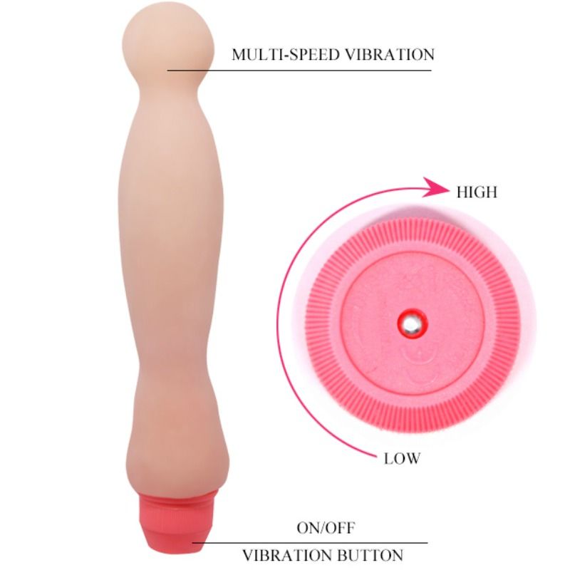 BAILE - FLEXI VIBE SENSUAL SPINE VIBRATOR 22 CM - 53Xshop