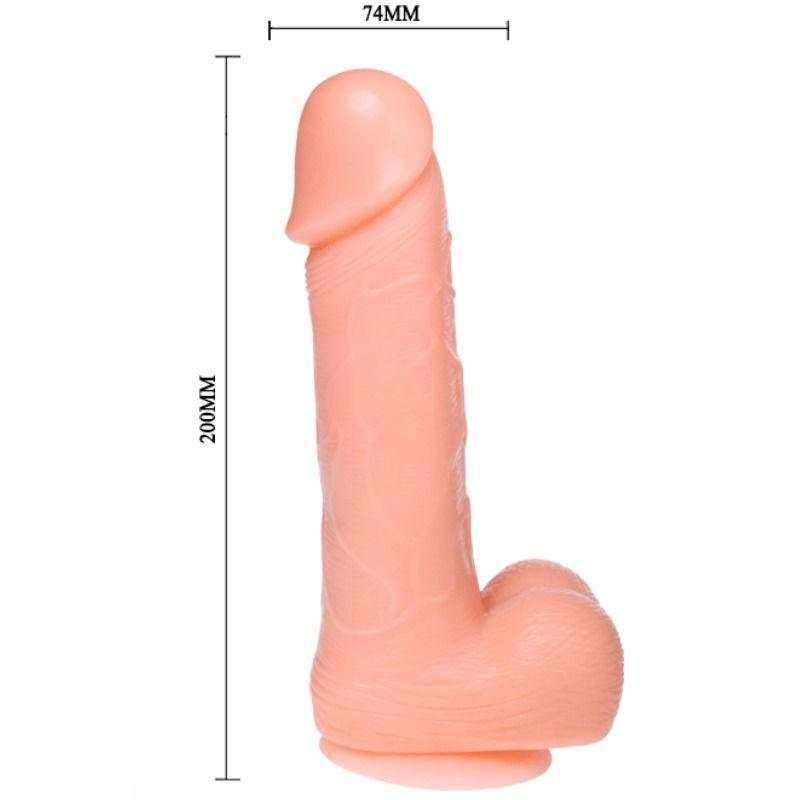 BAILE - REALISTIC DILDO DONG VIBRATION AND ROTATION 20 CM - 53Xshop