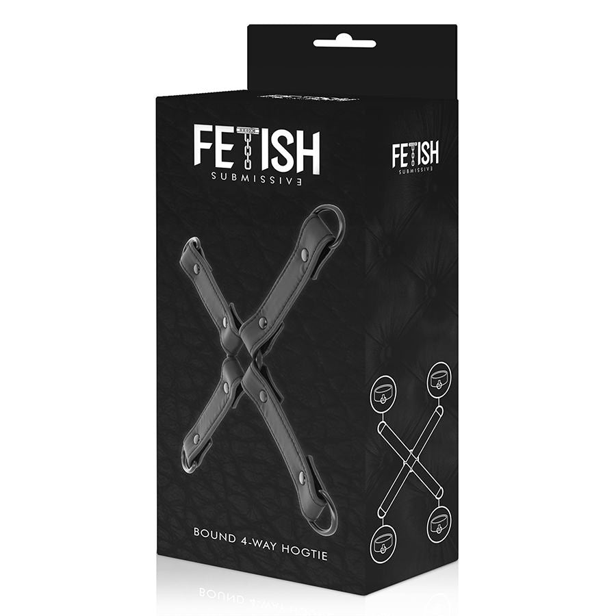 FETISH SUBMISSIVE - VEGAN LEATHER HANDCUFF UNION - 53Xshop