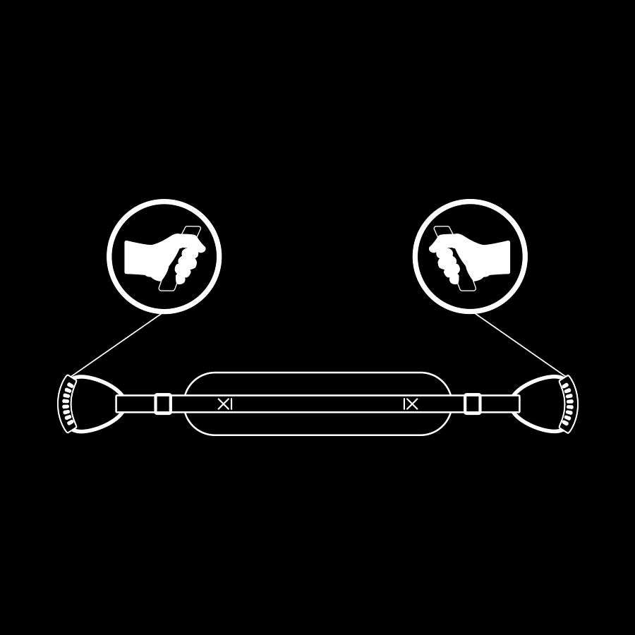 FETISH SUBMISSIVE - DOGGY STYLE HARNESS WITH NOPRENE LINING - 53Xshop