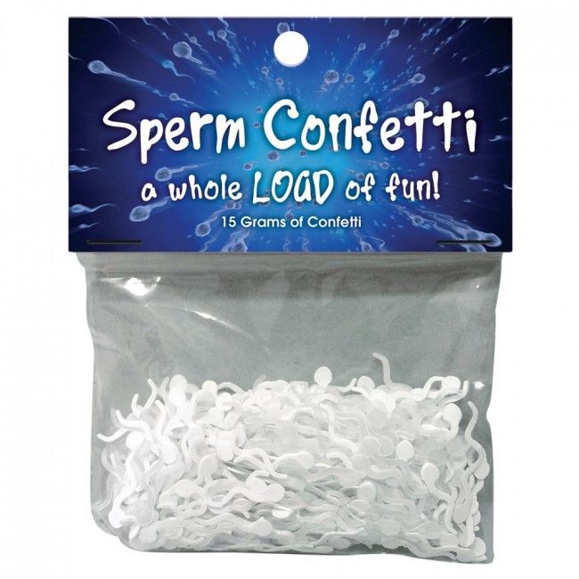 KHEPER GAMES - SPERM-SHAPED CONFETTI - 53Xshop