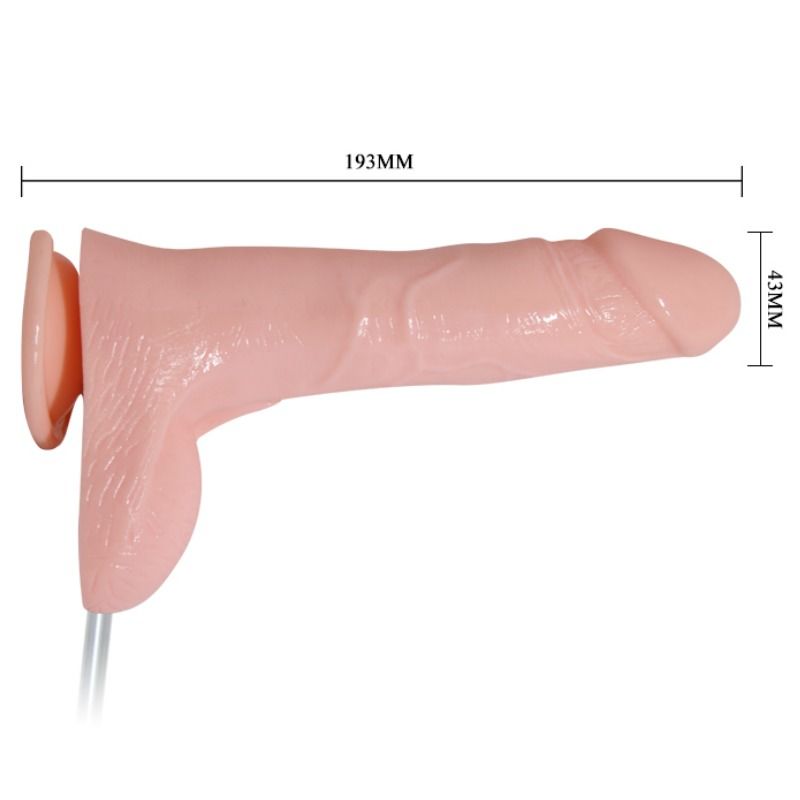 BAILE - WATERSPRAY VIBRATING AND EJACULATION FUNCTION PENIS - 53Xshop