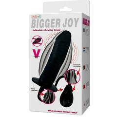 BAILE - BIGGER JOY INFLATABLE DILDO WITH VIBRATION 16 CM - 53Xshop