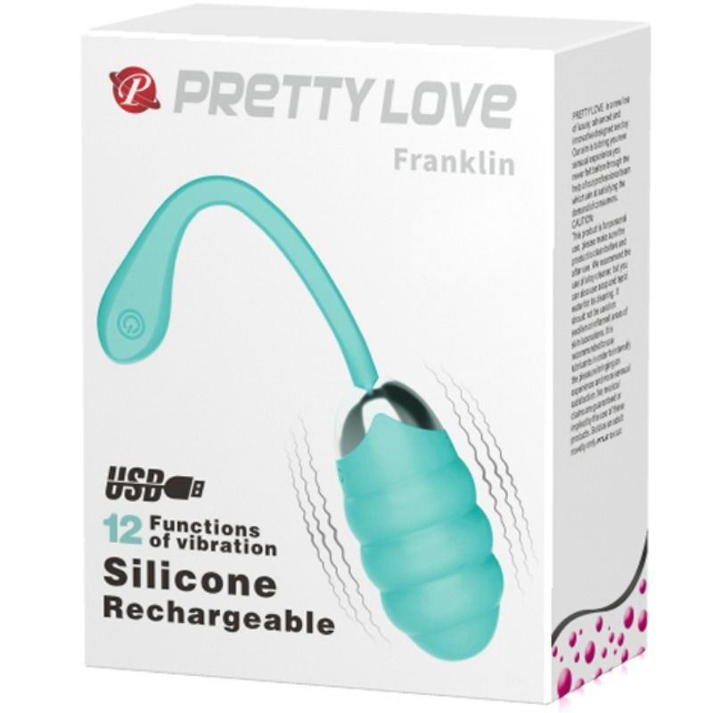 PRETTY LOVE - SMART FRANKLIN VIBRATING EGG - 53Xshop