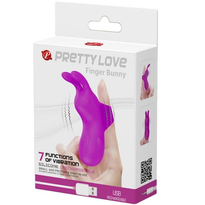PRETTY LOVE - SMART RECHARGEABLE THIMBLE WITH RABBIT - 53Xshop