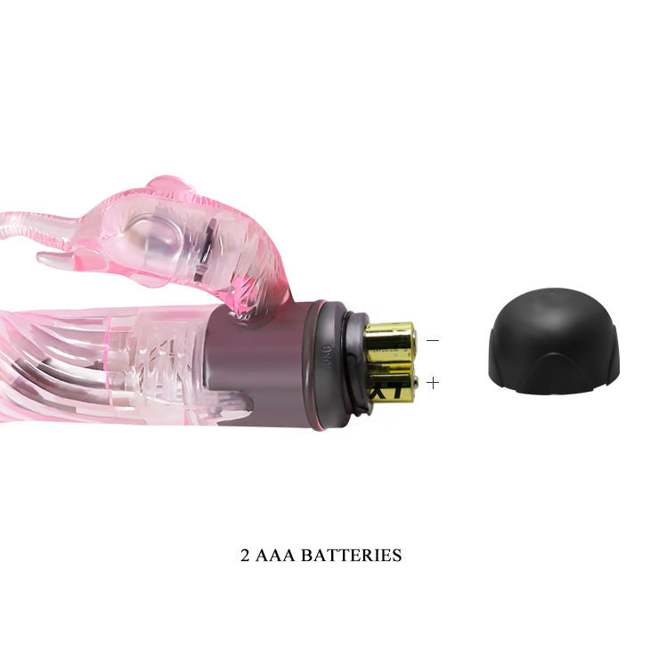 BAILE - GIVE YOU A KIND OF LOVER VIBRATOR WITH PINK RABBIT 10 MODES - 53Xshop