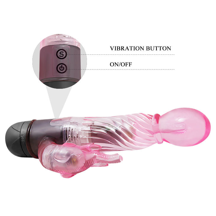 BAILE - GIVE YOU A KIND OF LOVER VIBRATOR WITH PINK RABBIT 10 MODES - 53Xshop