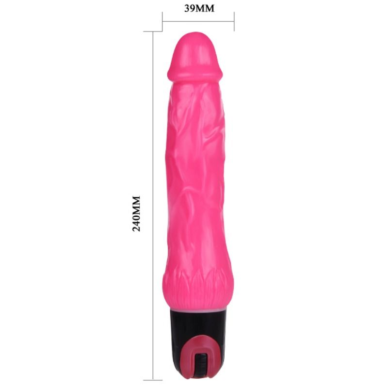 BAILE - VIBRATOR DAAPLY PLEASURE MULTISPEED PINK - 53Xshop
