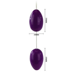 BAILE - TWINS BALLS LILAC ANAL BALLS - 53Xshop